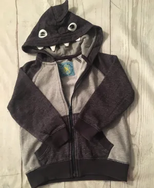 2-3 Years Shark Zipped Hoodie