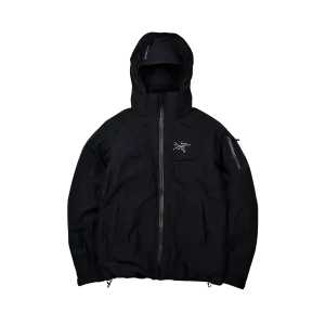 Arcteryx Black Macai Down Filled Gore-Tex Drop Hood Jacket - Medium