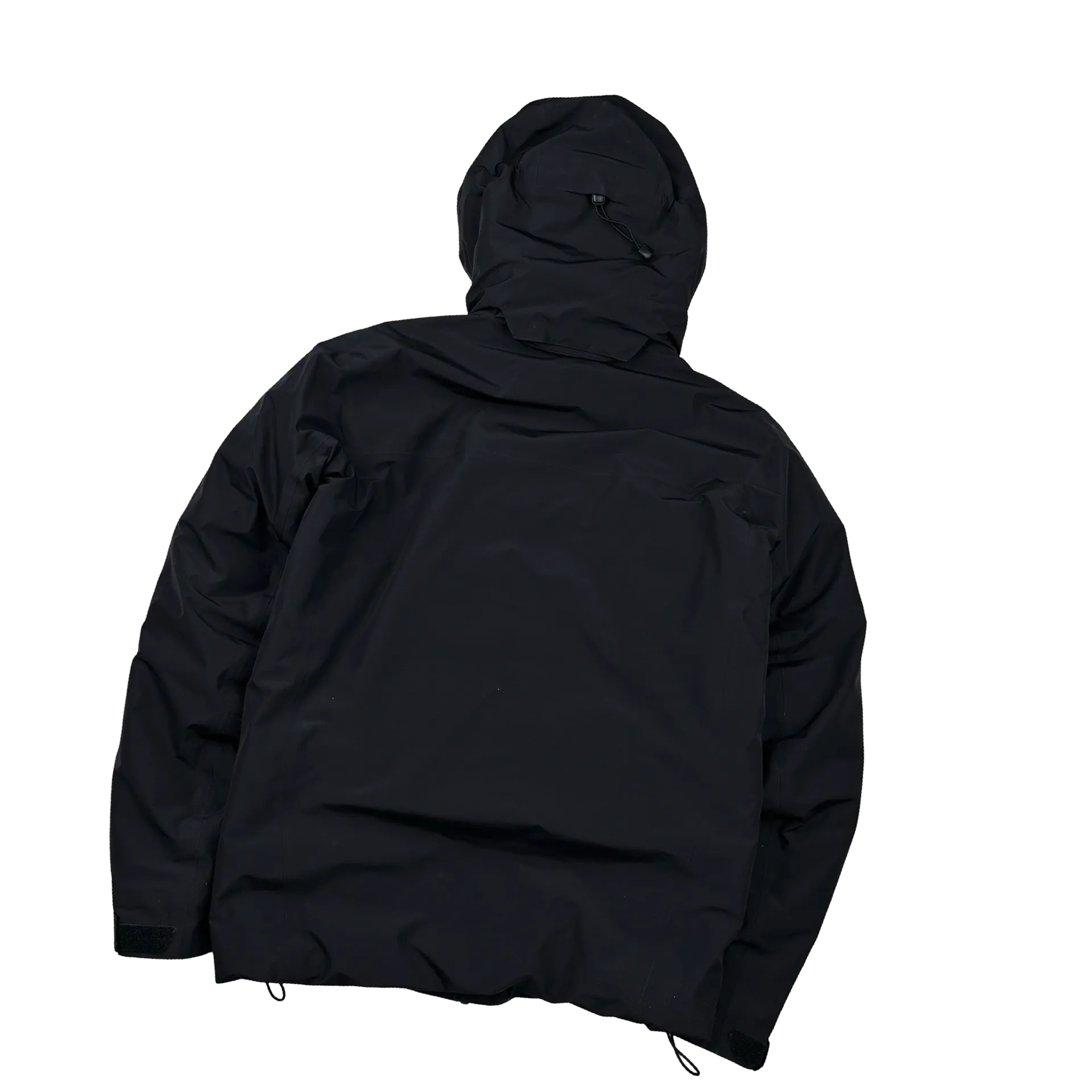 Arcteryx Black Macai Down Filled Gore-Tex Drop Hood Jacket - Medium