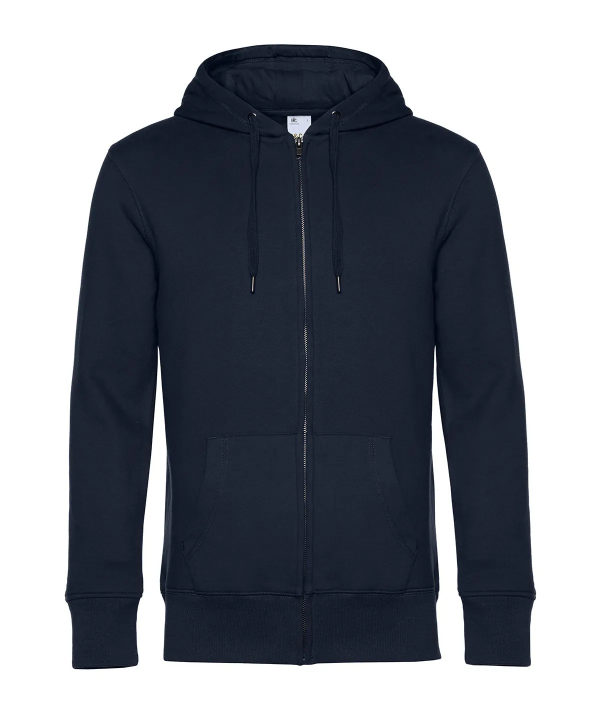 BC KING Zipped Hood | Navy Blue