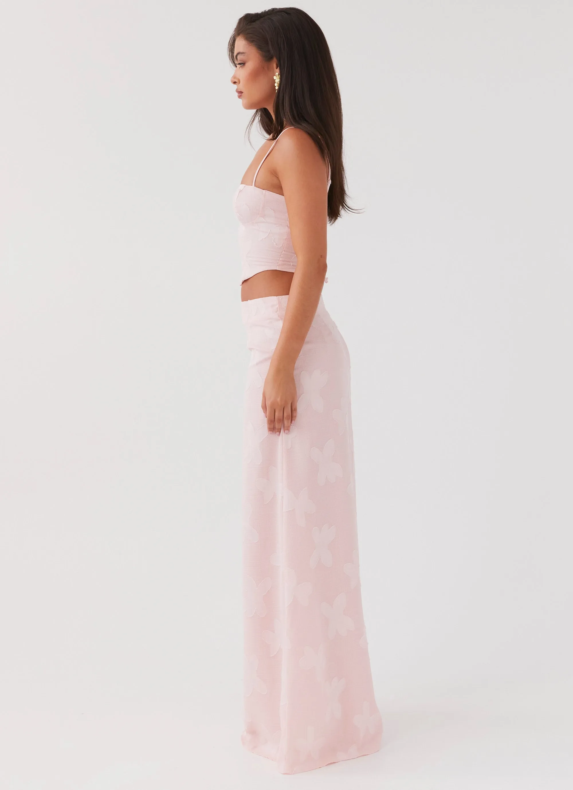 Best Love Maxi Skirt - Pink Petal