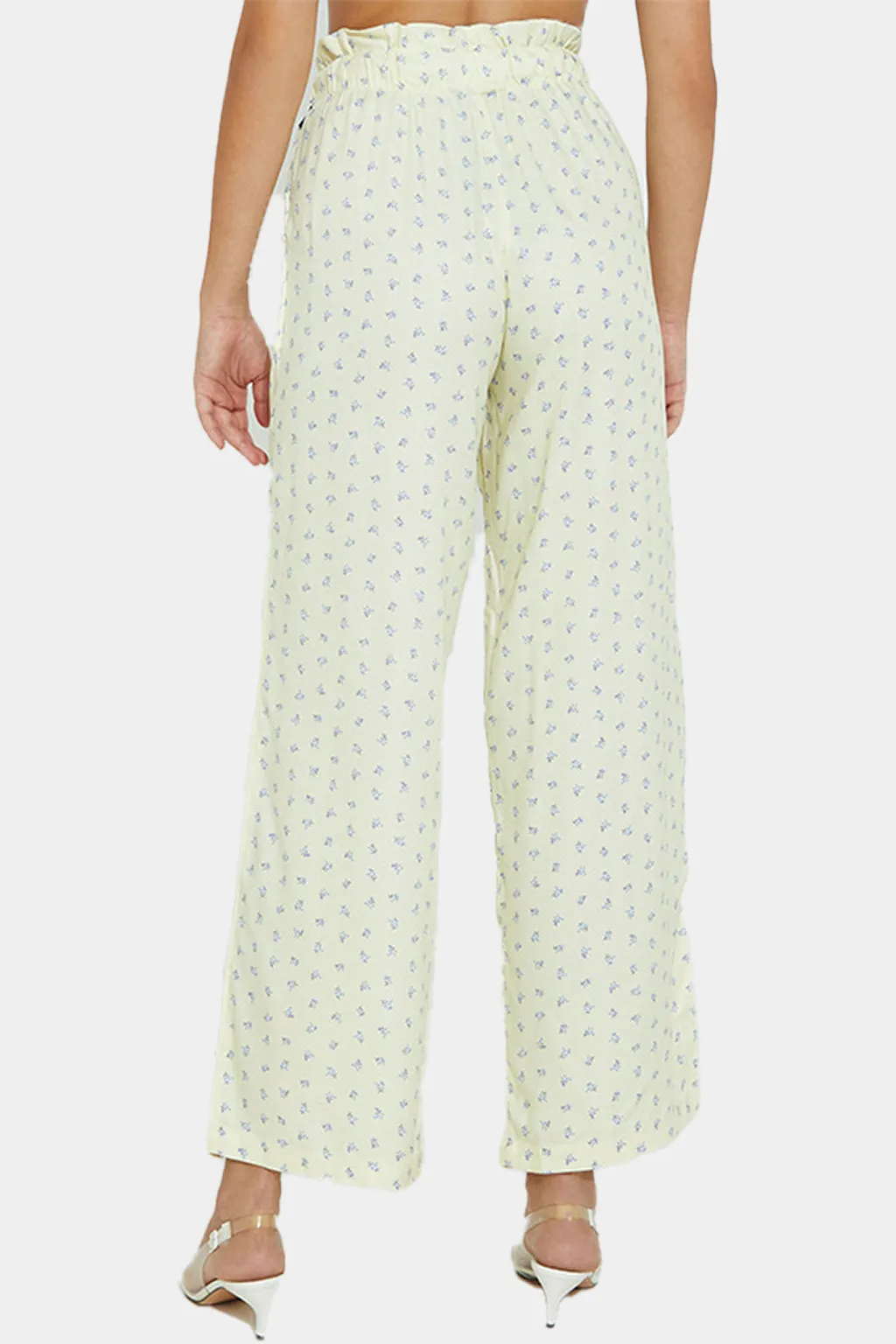 Beverly Hills Polo Club -  Printed Paper Bag Pants