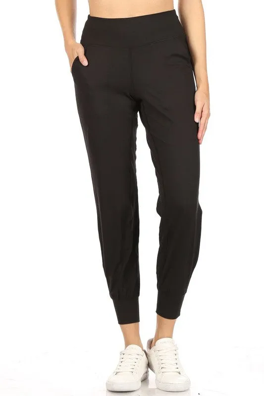 Black Active Joggers