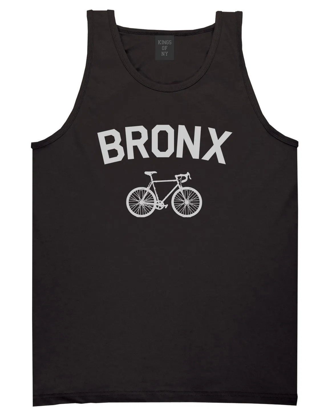 Bronx Vintage Bike Cycling Mens Tank Top T-Shirt