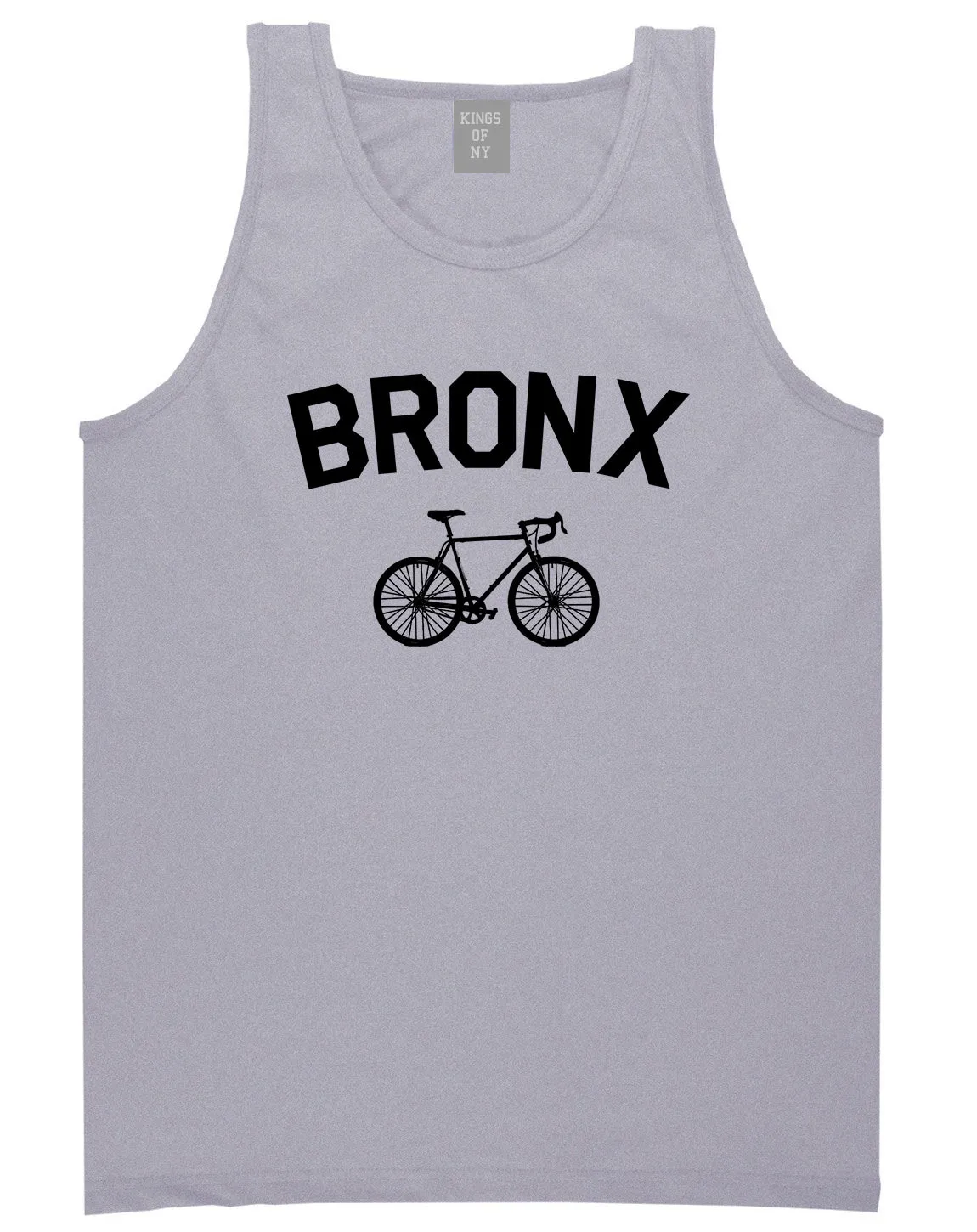 Bronx Vintage Bike Cycling Mens Tank Top T-Shirt