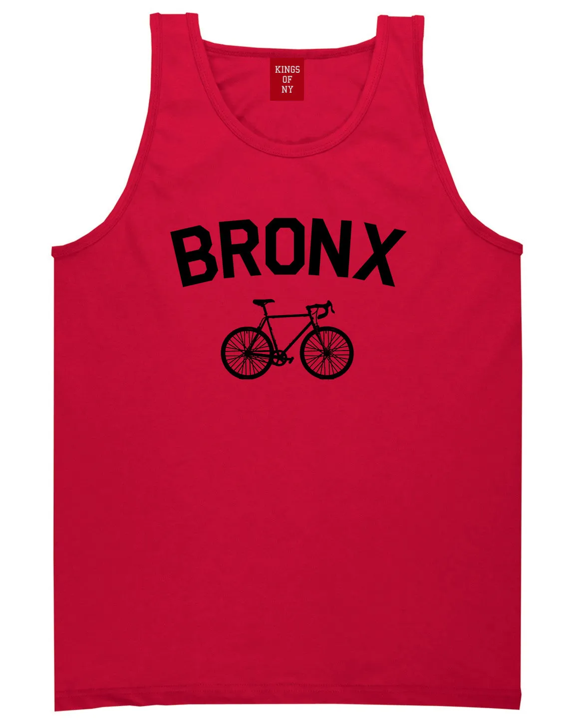 Bronx Vintage Bike Cycling Mens Tank Top T-Shirt