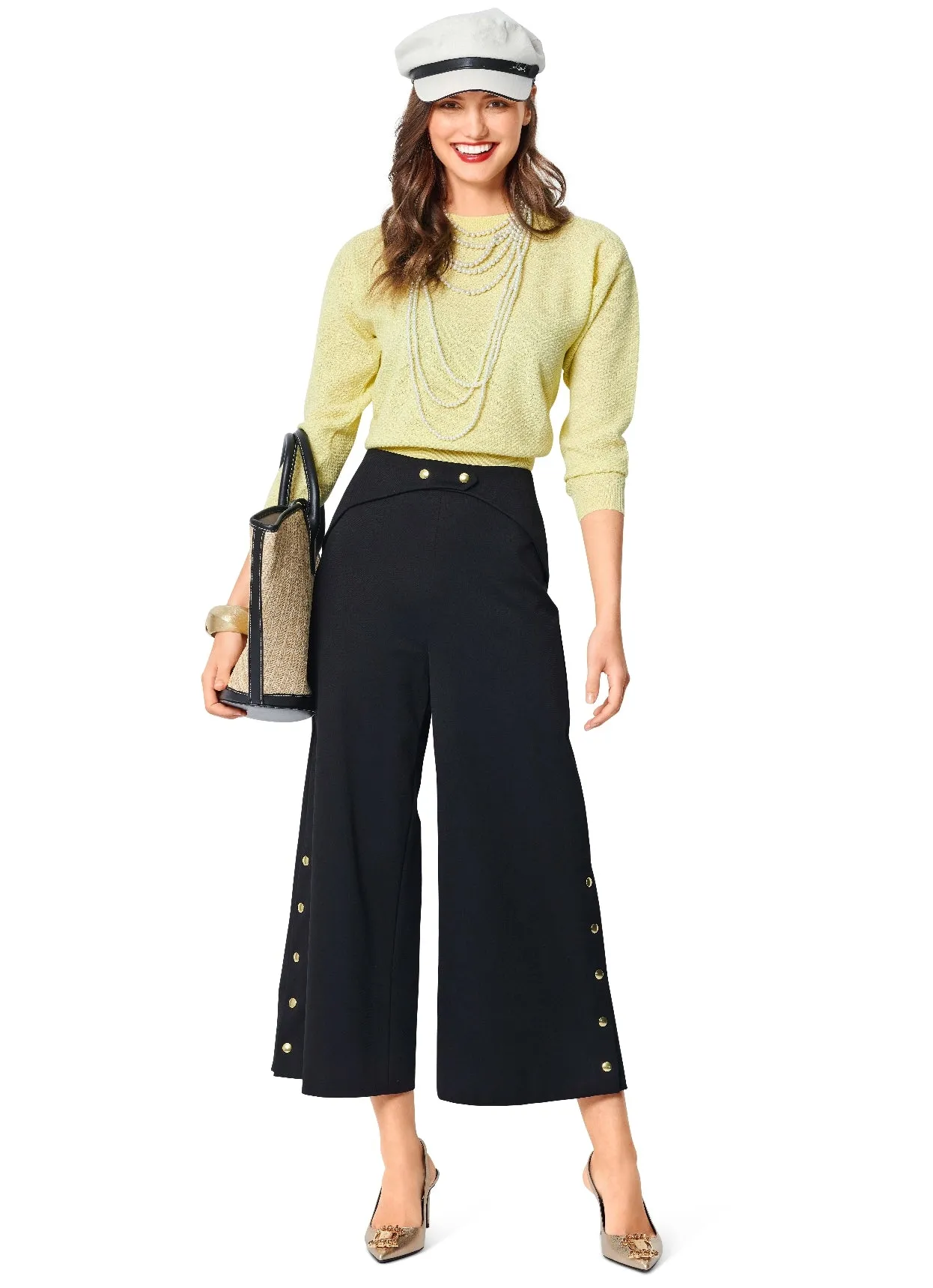 Burda Style Pattern 6032 Ladies Outerwear Trousers/Pants