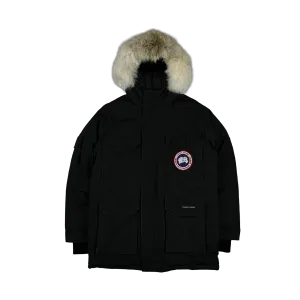 Canada Goose Black Premium Down Coyote Fur Hood Expedition Parka Jacket - Small