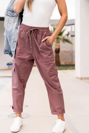 Cargo Crop - Mauve