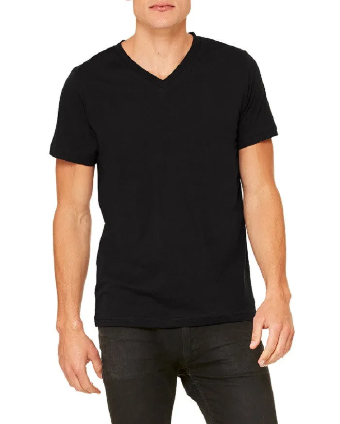 CH V-NECK TEE- BLACK