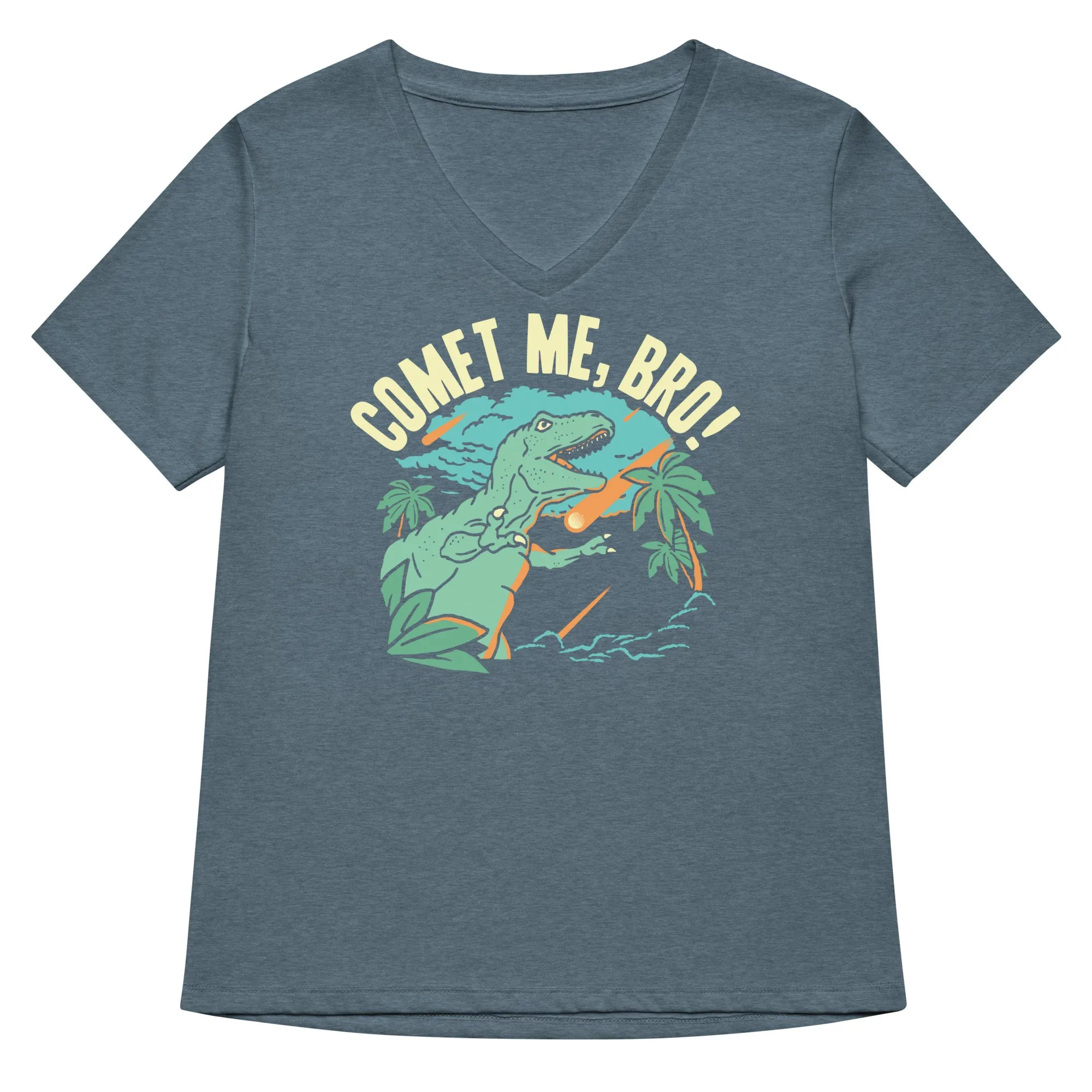 Comet Me, Bro! Women's V-Neck Tee