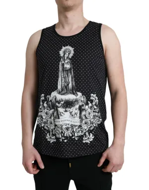 Dolce & Gabbana Sleeveless Nostra Signora Graphic Tee