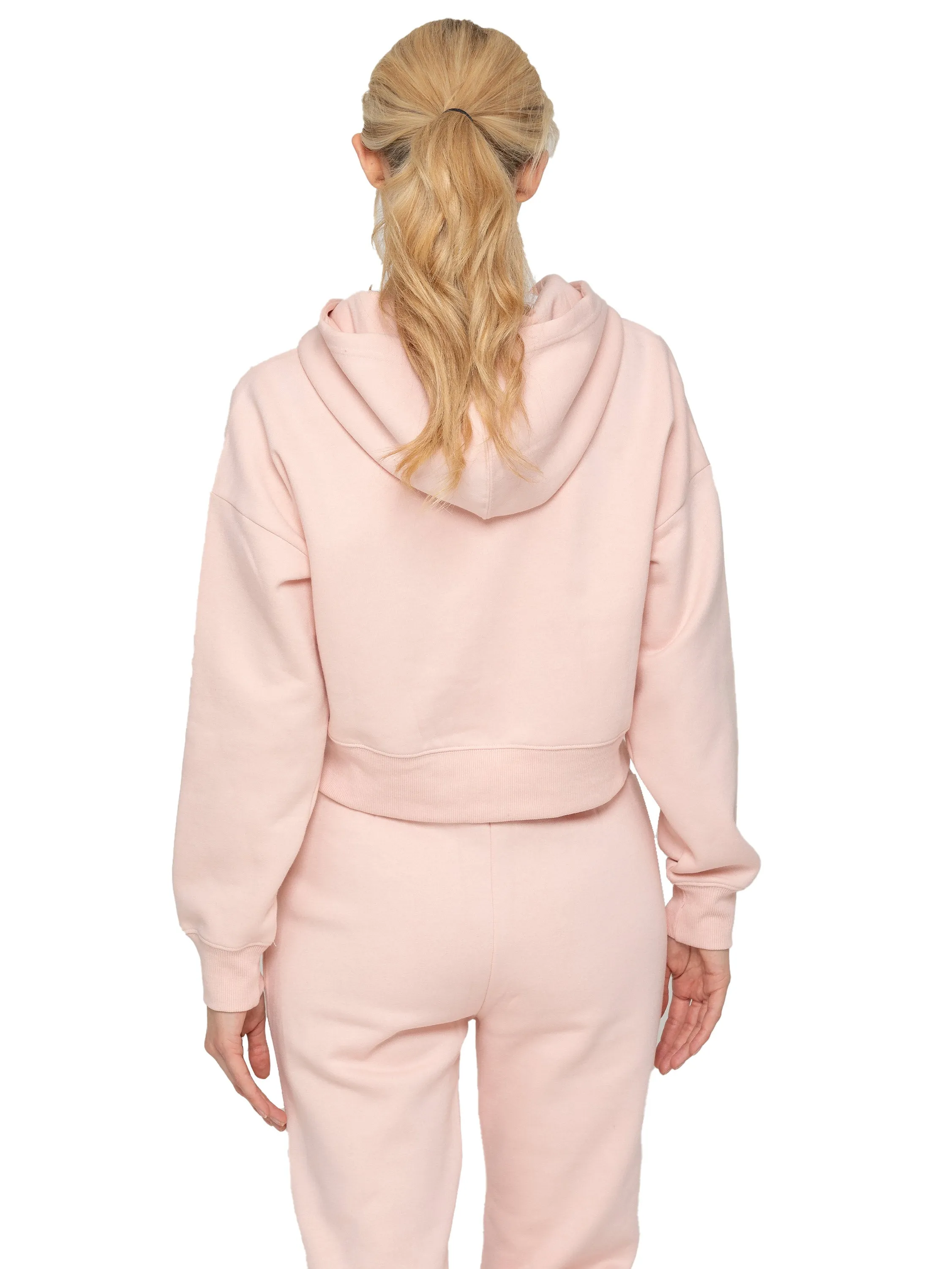 Enzo | Womens Cropped Zipped Hoodie