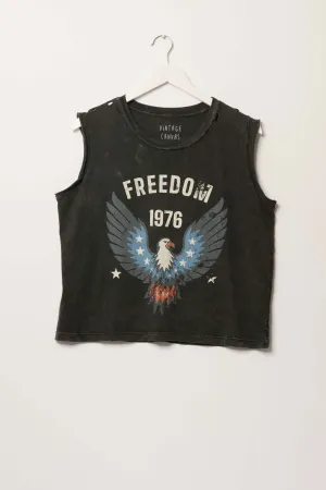 Freedom 1976 Sleeveless Graphic Tee