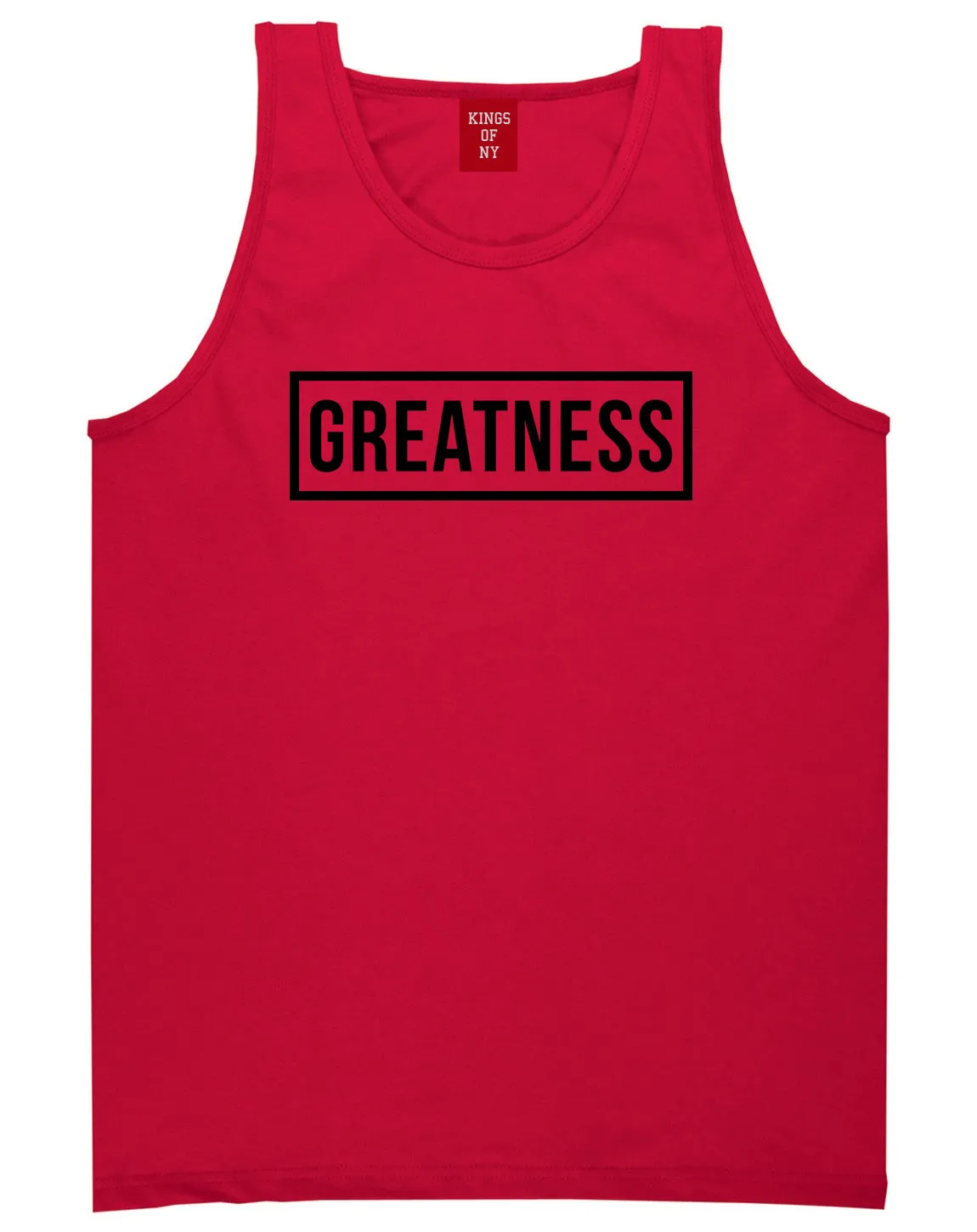 Greatness Box Mens Tank Top T-Shirt