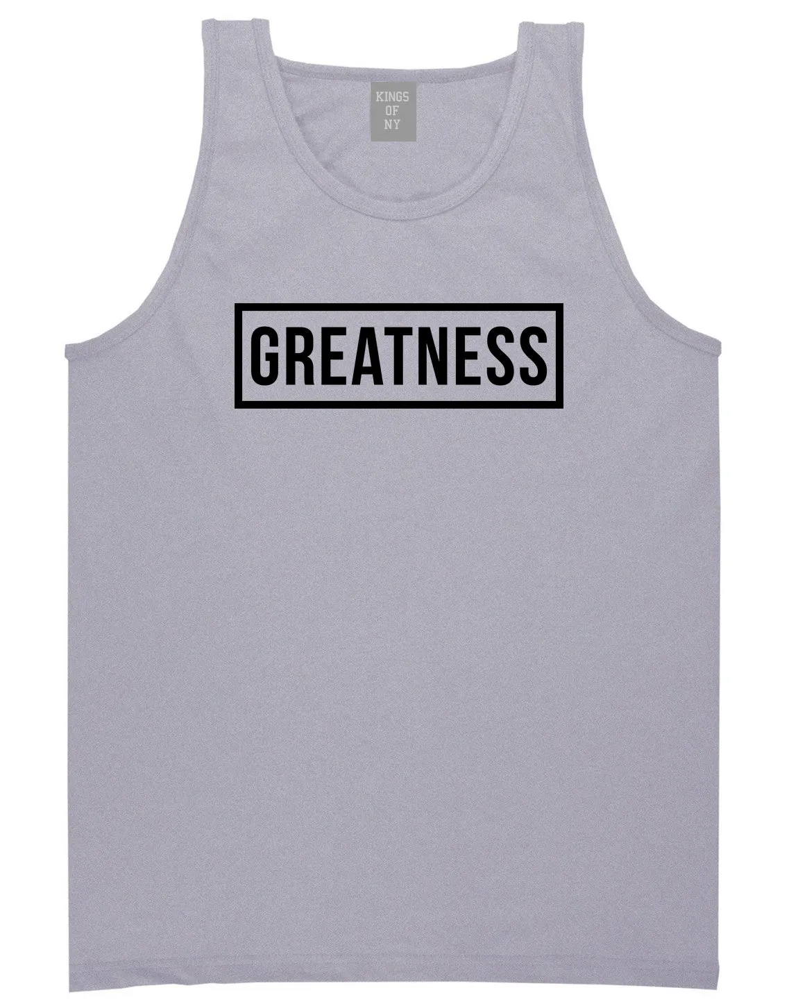 Greatness Box Mens Tank Top T-Shirt