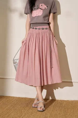 High Waist Maxi Skirt for Women