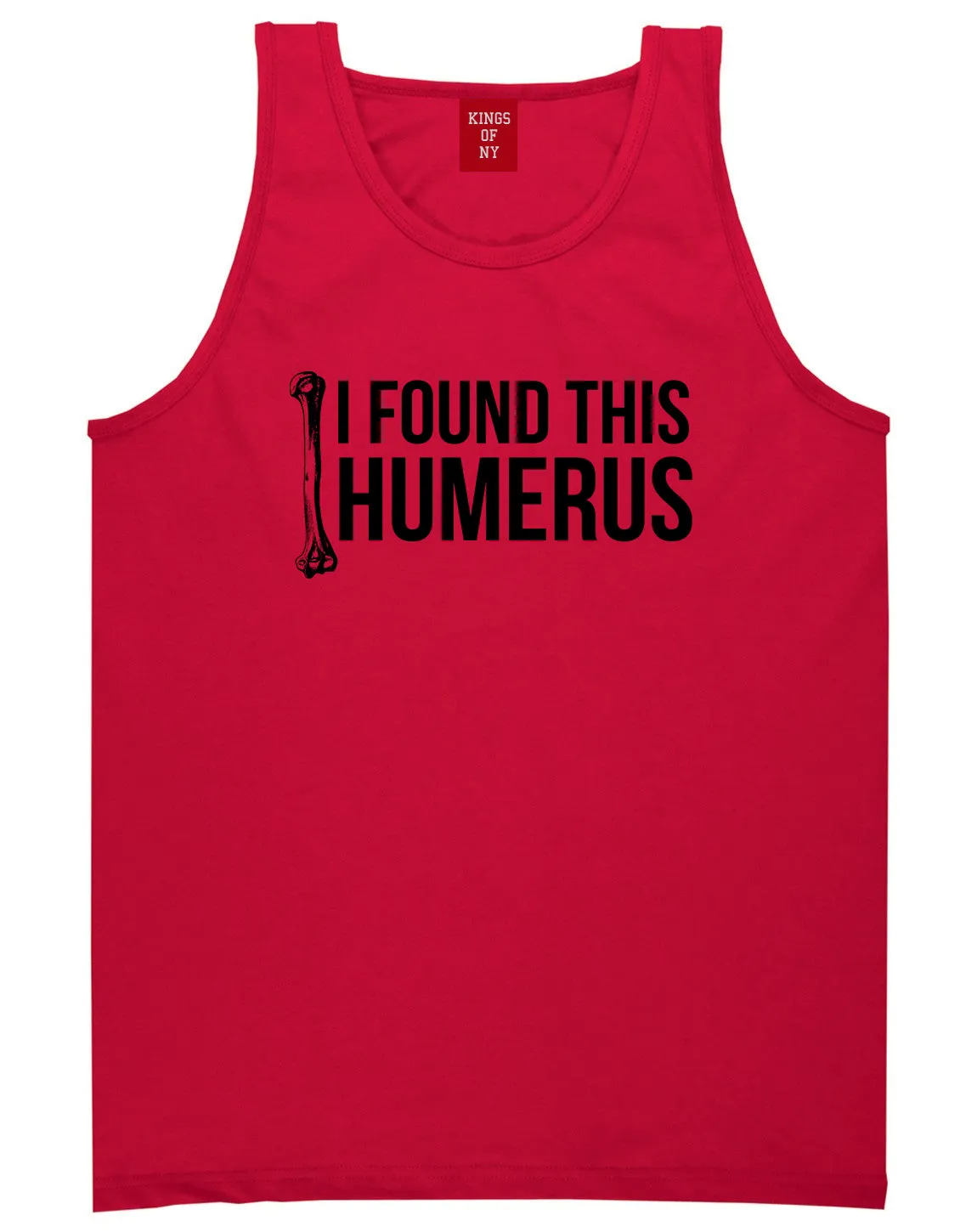 I Found This Humerus Funny Dad Joke Mens Tank Top T-Shirt