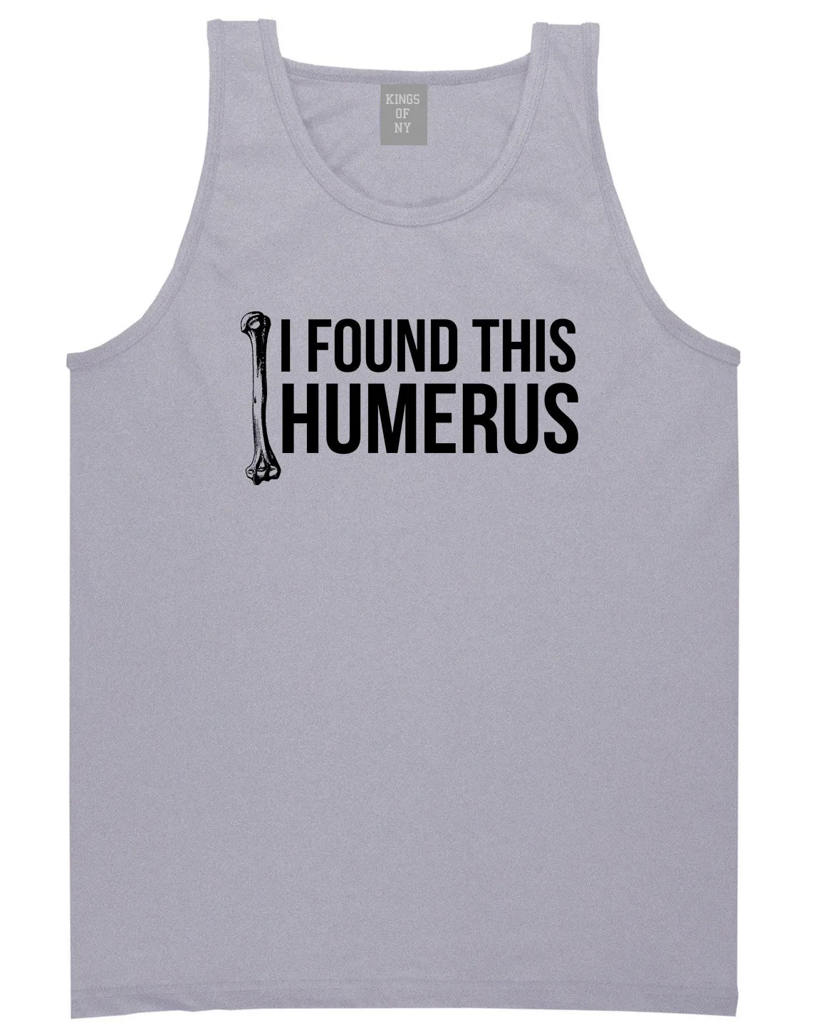 I Found This Humerus Funny Dad Joke Mens Tank Top T-Shirt