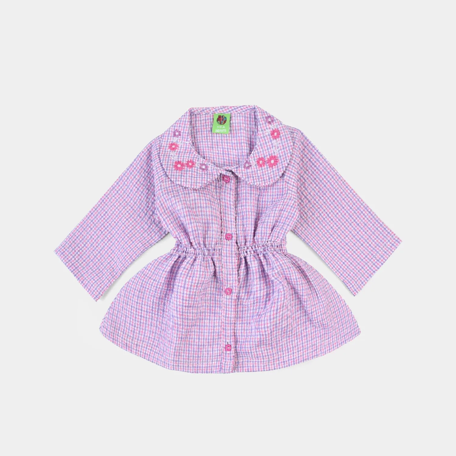 Infant Girls Crepe Woven Suit Fashion Style