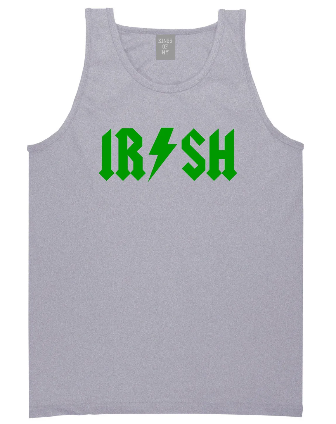 Irish Rockstar Funny Band Logo Mens Tank Top T-Shirt