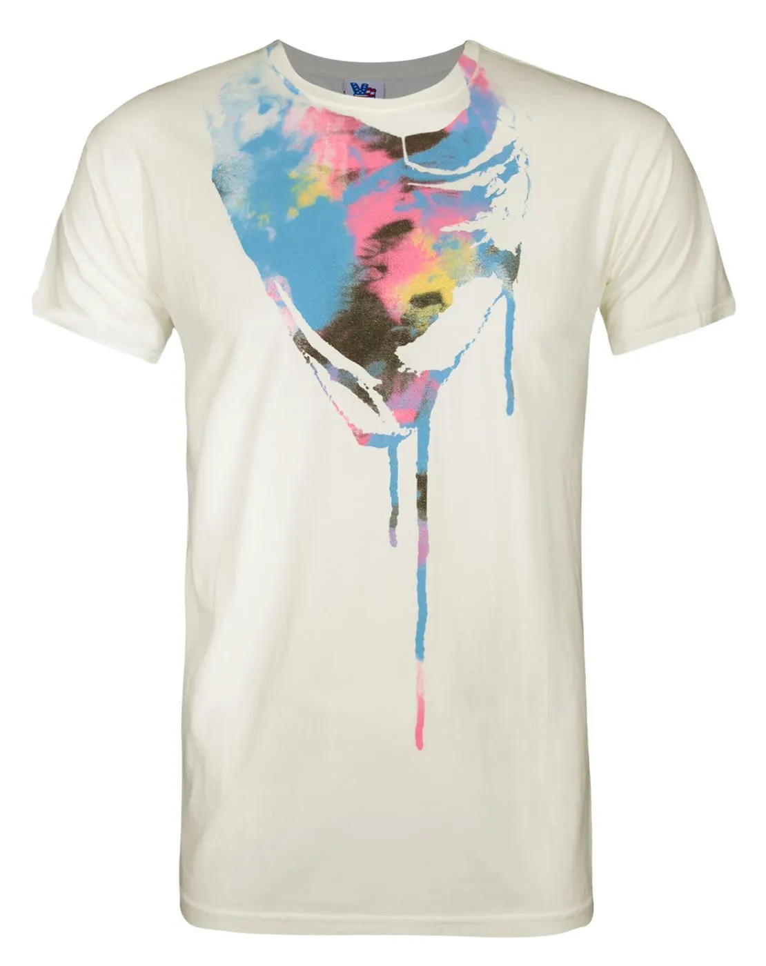 Junk Food Tie Dye Handkerchief Print Men's T-Shirt