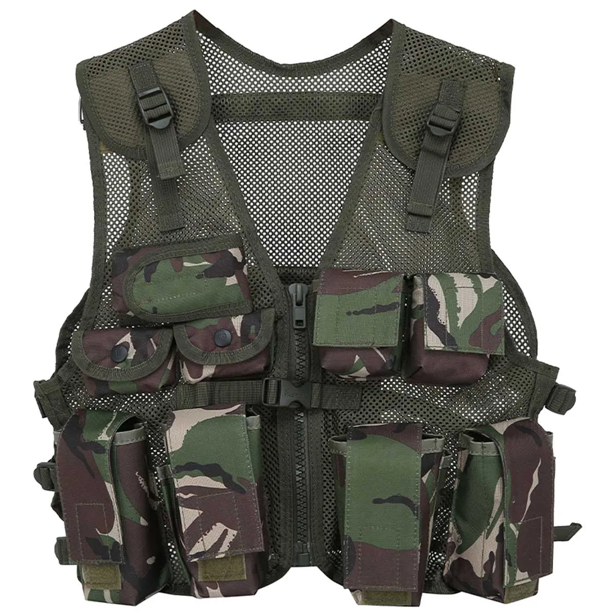 Kids Army Combat Assault Vest DPM Camo