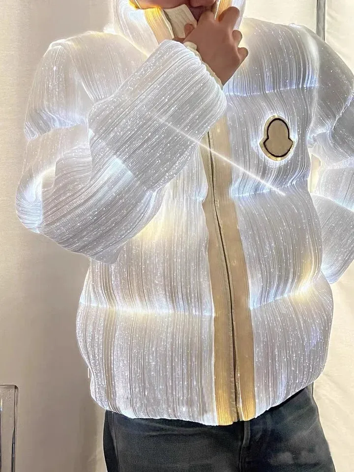 LED Lighting up Elegant Puffer Jacket