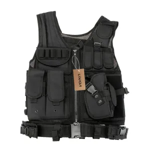 Lixada Tactical Vest Men Hunting Vest Tactical Military Vest Camouflage Vest Body Molle Armor Outdoor Jungle Equipment 5 Color