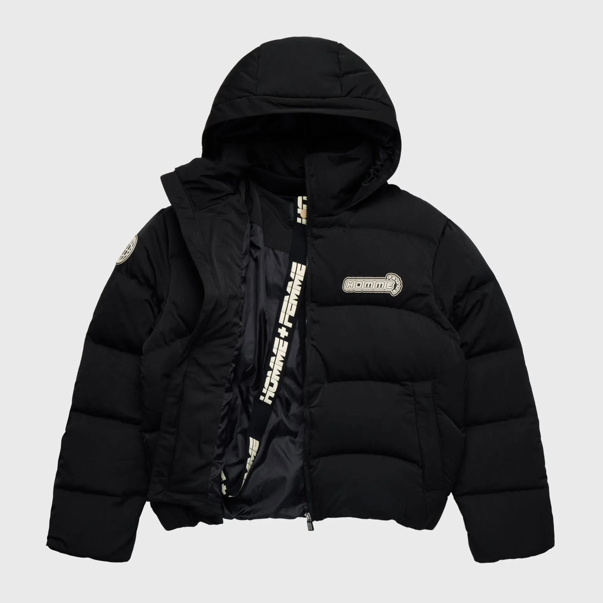 London Down  Puffer Jacket Black