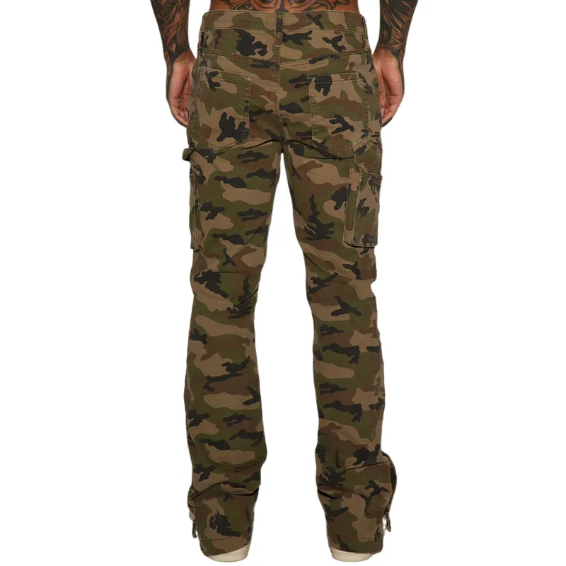 Men's Fashionable Casual Camouflage Cargo Pants 72823992F