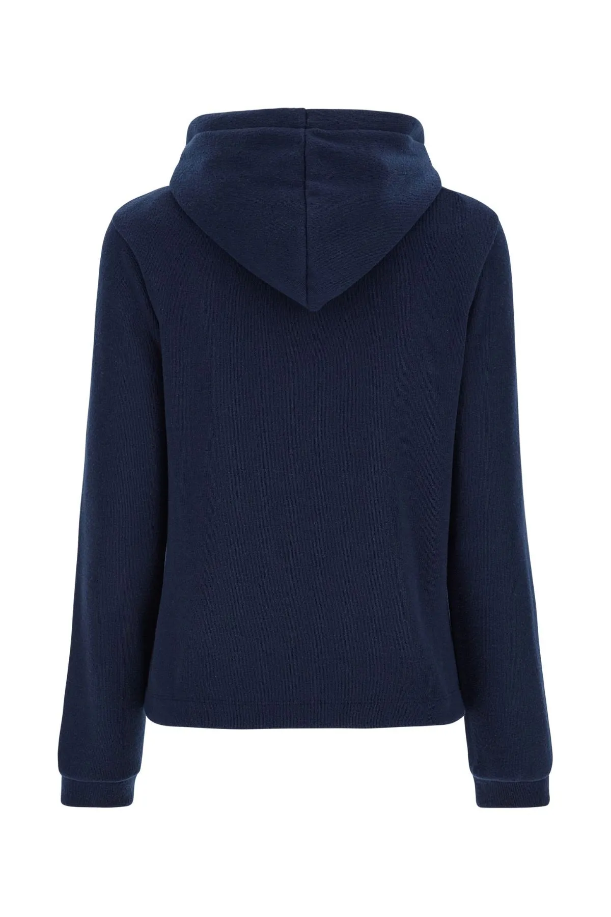 Navy Zipped Hoodie