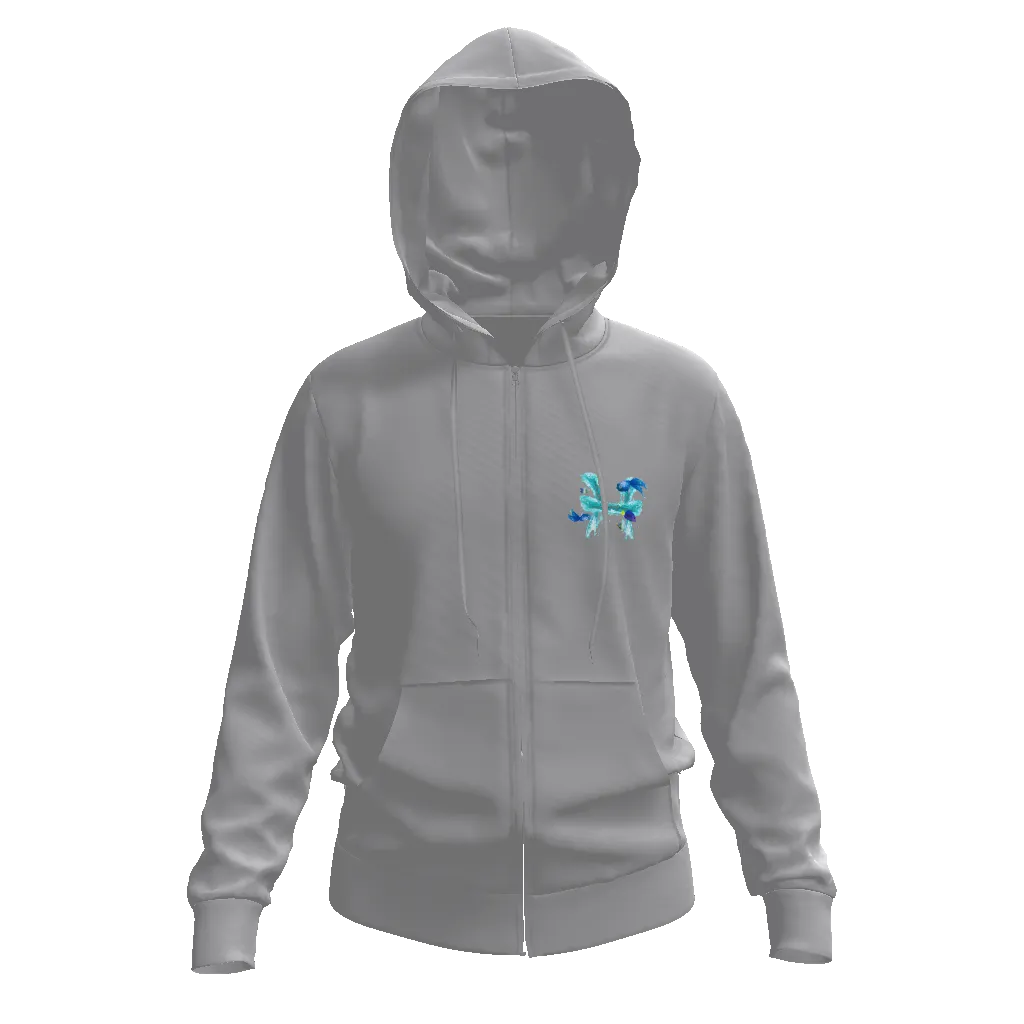 Pisces Nutrition Facts Zip Hoodie