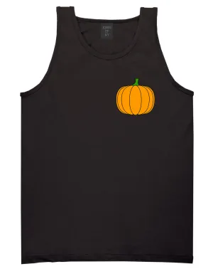 Pumpkin Fall Chest Mens Tank Top T-Shirt