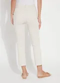 Rosalie Cropped Twill Trouser