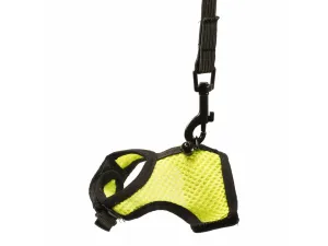 Small Animal Walking Vest S - 5x8x2cm yellow/green