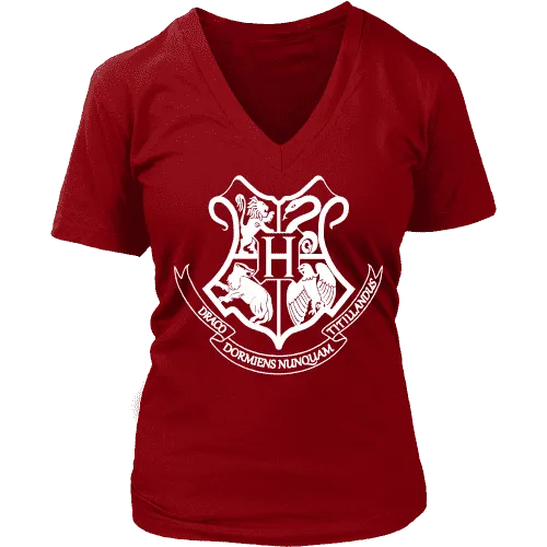 The Hogwarts Crest V-neck