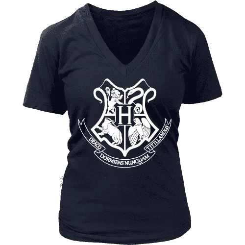 The Hogwarts Crest V-neck