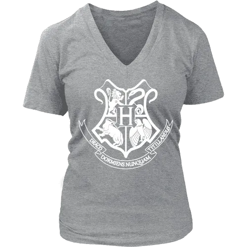 The Hogwarts Crest V-neck