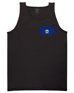 Vermont State Flag VT Chest Mens Tank Top T-Shirt