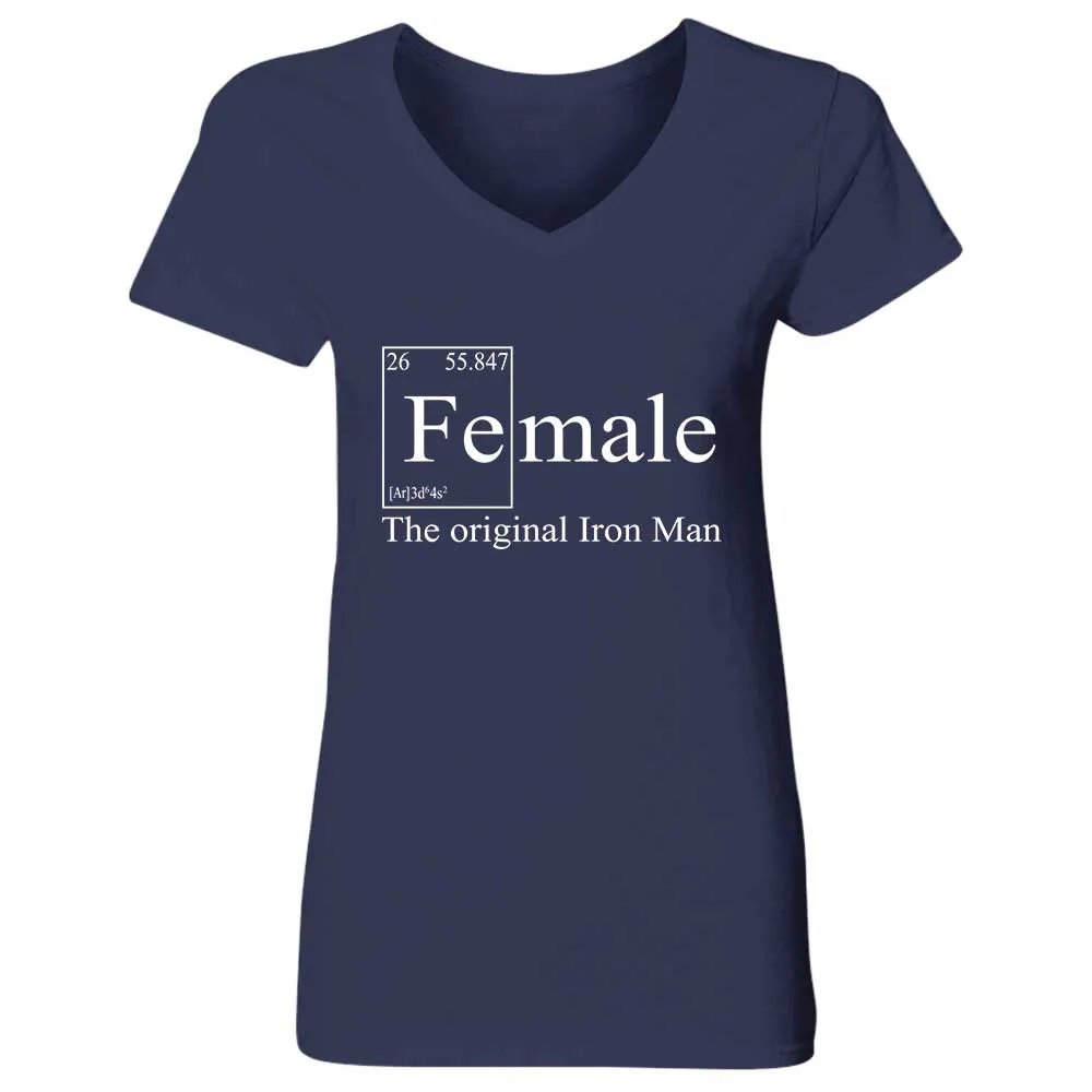 Women's V-neck T-shirt TSVB736